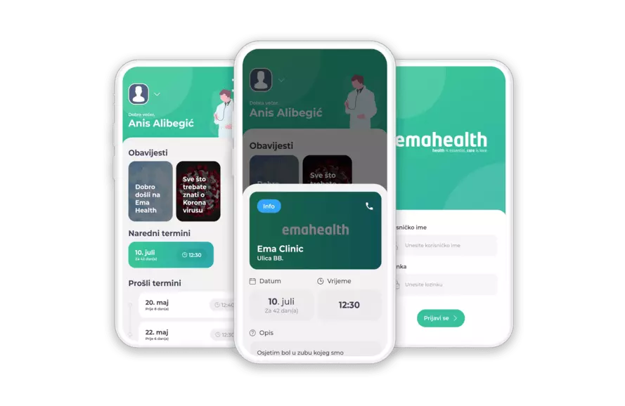 Ema Health mobile